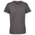 Light men's V-neck T-shirt from Sols, model Regent V, shown in a natural fabric texture with a fitted style.
