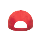 Atlantis 5-paneled RECY FIVE cap, shown from the back, featuring a modern design and adjustable strap for a comfortable fit.