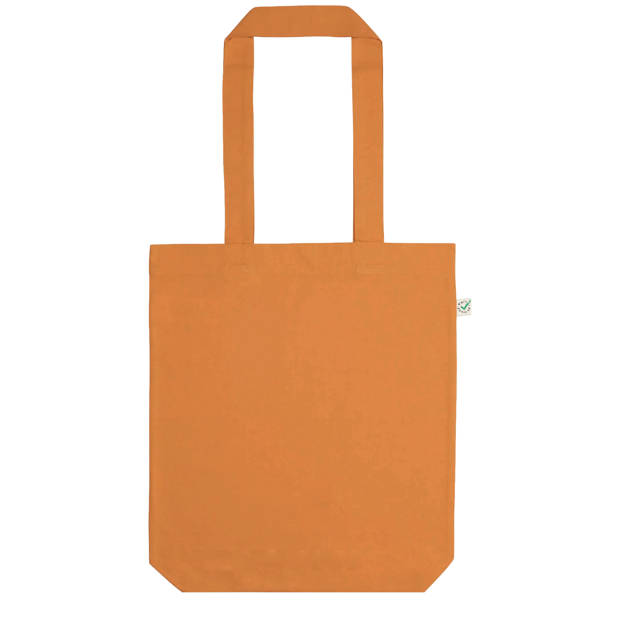 Earth Positive® Soma Fashion Tote Bag EP75 front view, eco-friendly natural cotton tote with sturdy handles and stylish design.