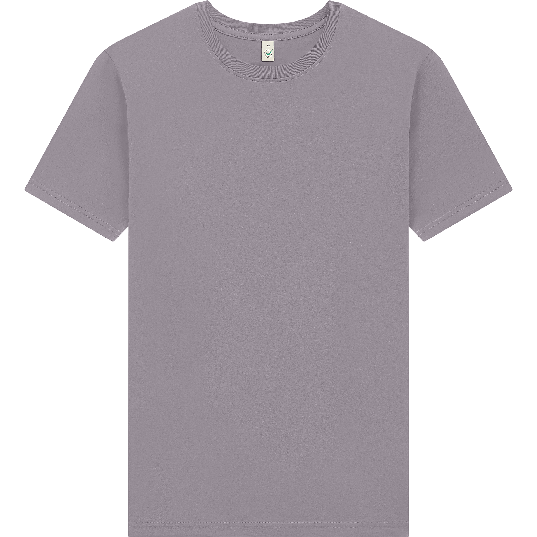 Earth Positive® premium jersey T-shirt EP185 in front view, showcasing soft fabric and classic fit, brand EP.