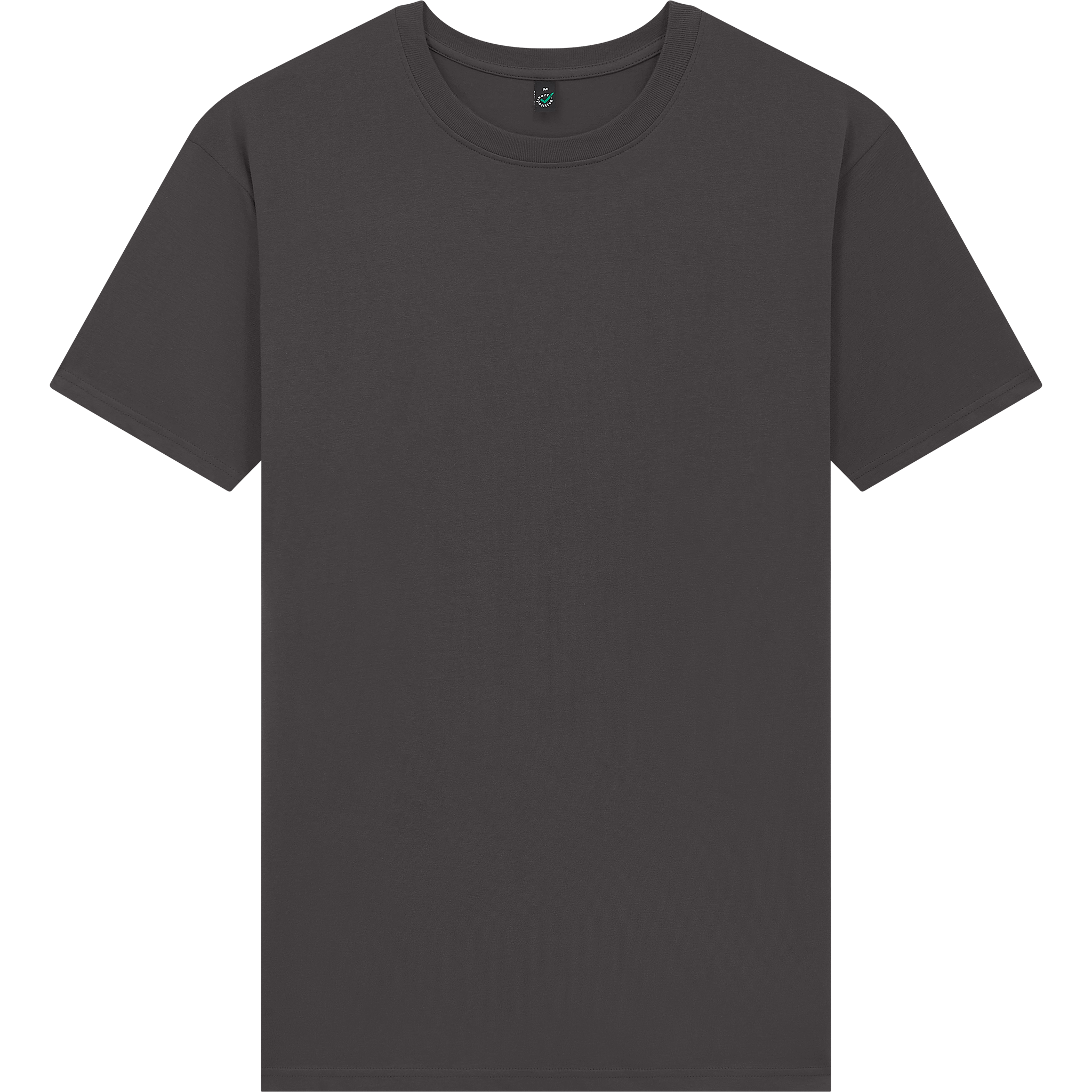 Earth Positive® oversized T-shirt EP19 in front view, featuring a comfortable fit and eco-friendly cotton fabric.