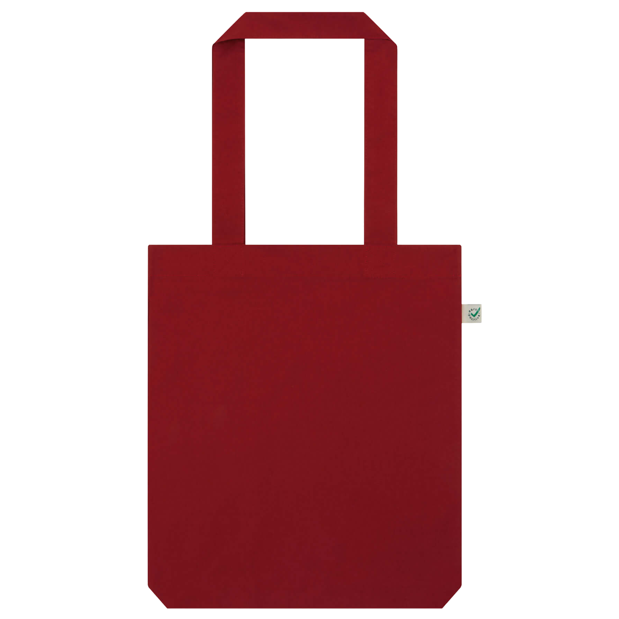Earth Positive® Soma Fashion Tote Bag EP75 in charcoal color, front view showing sturdy fabric and stylish design.