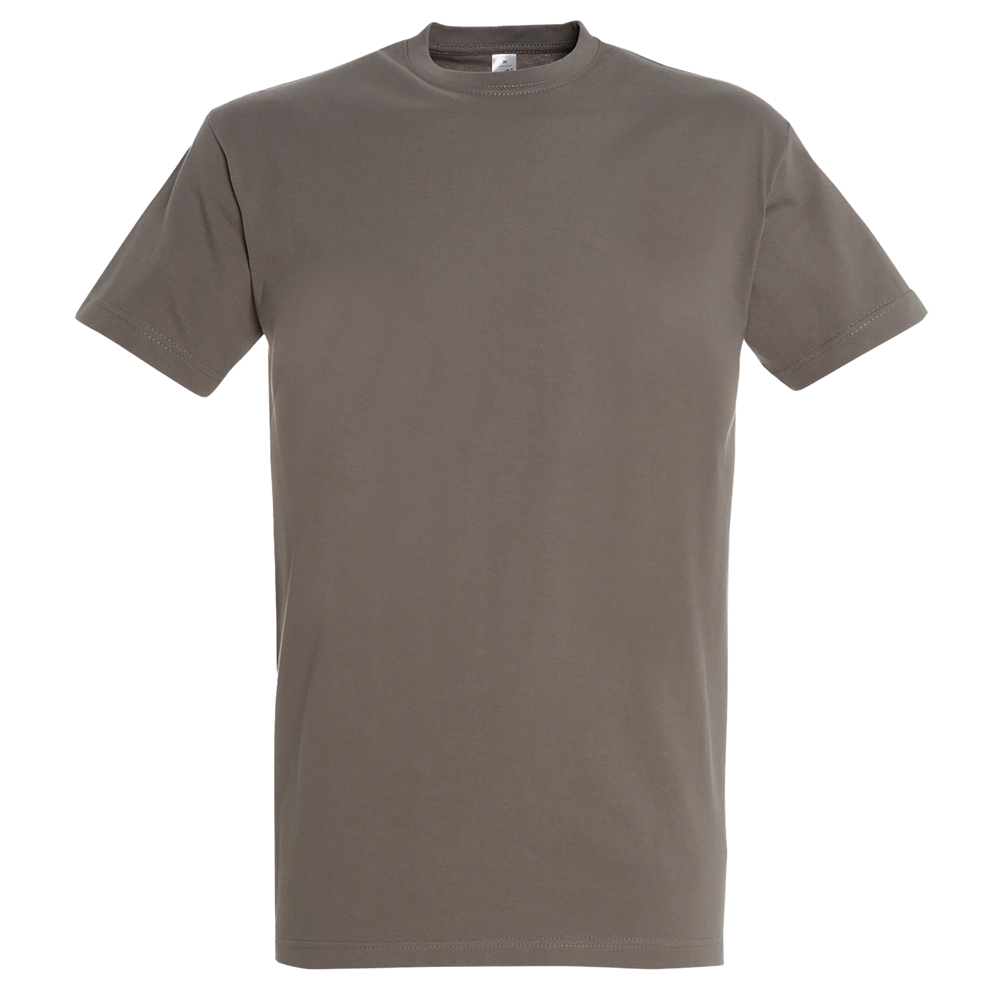 Sol's Imperial classic fit men's T-shirt in neutral color, featuring a comfortable round neckline and short sleeves.