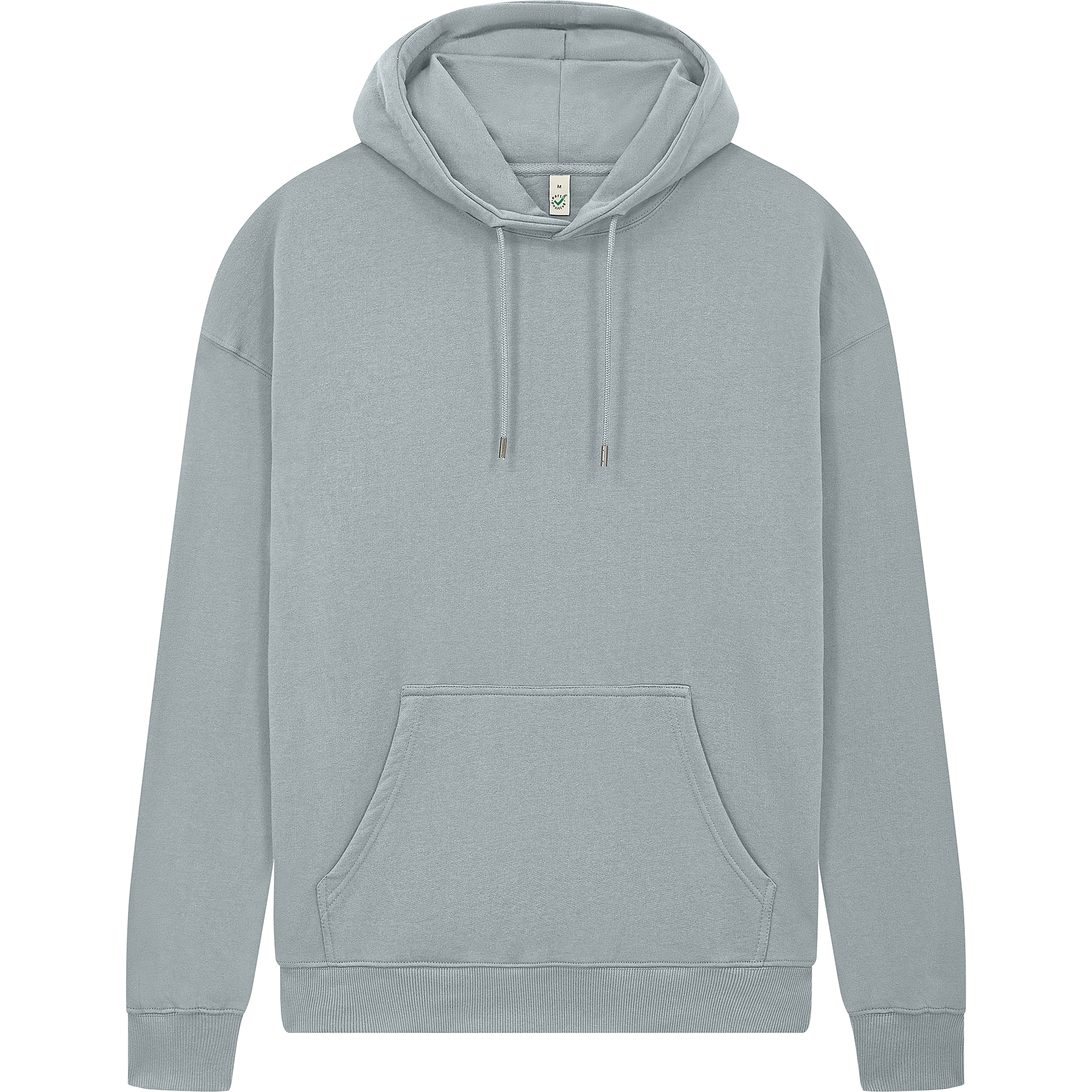 Earth Positive® EP301 pullover hoodie, front view showing soft fabric and classic fit, in a natural color.