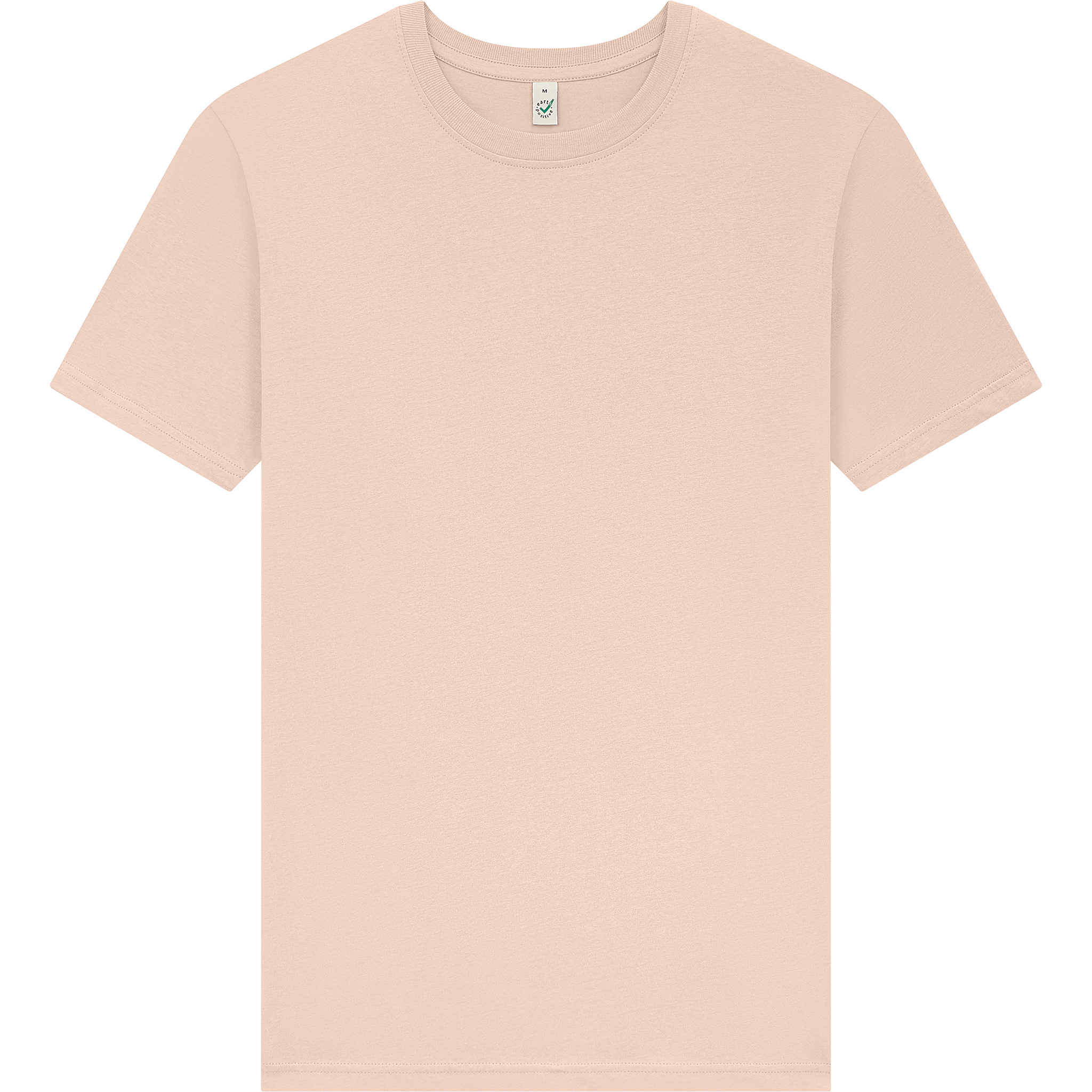 Earth Positive® Jersey T-Shirt EP01 front view, soft cotton, classic fit, eco-friendly casual T-shirt by EP.