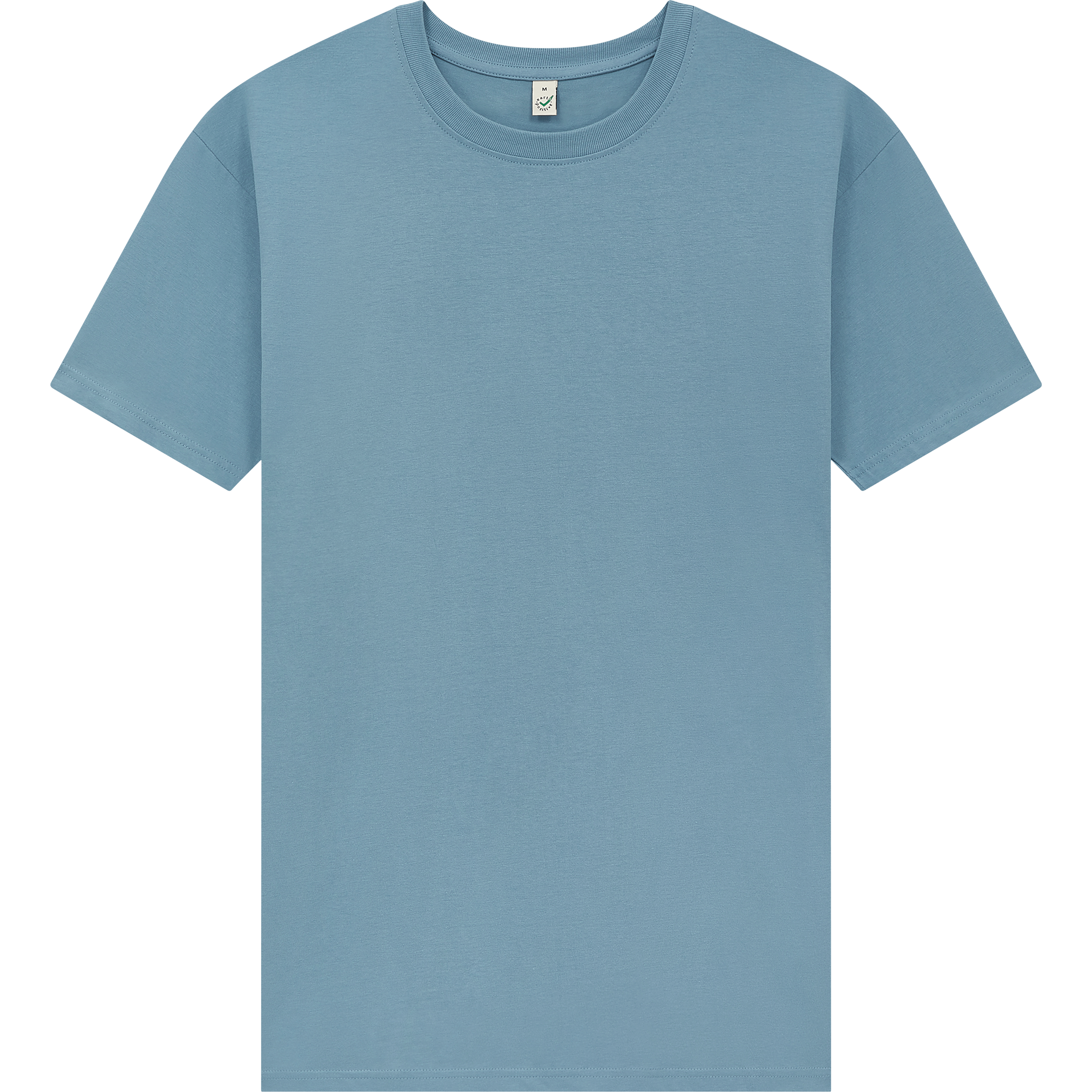 Earth Positive® Oversized T-Shirt EP19 in front view, soft cotton fabric, classic fit, with subtle branding details.