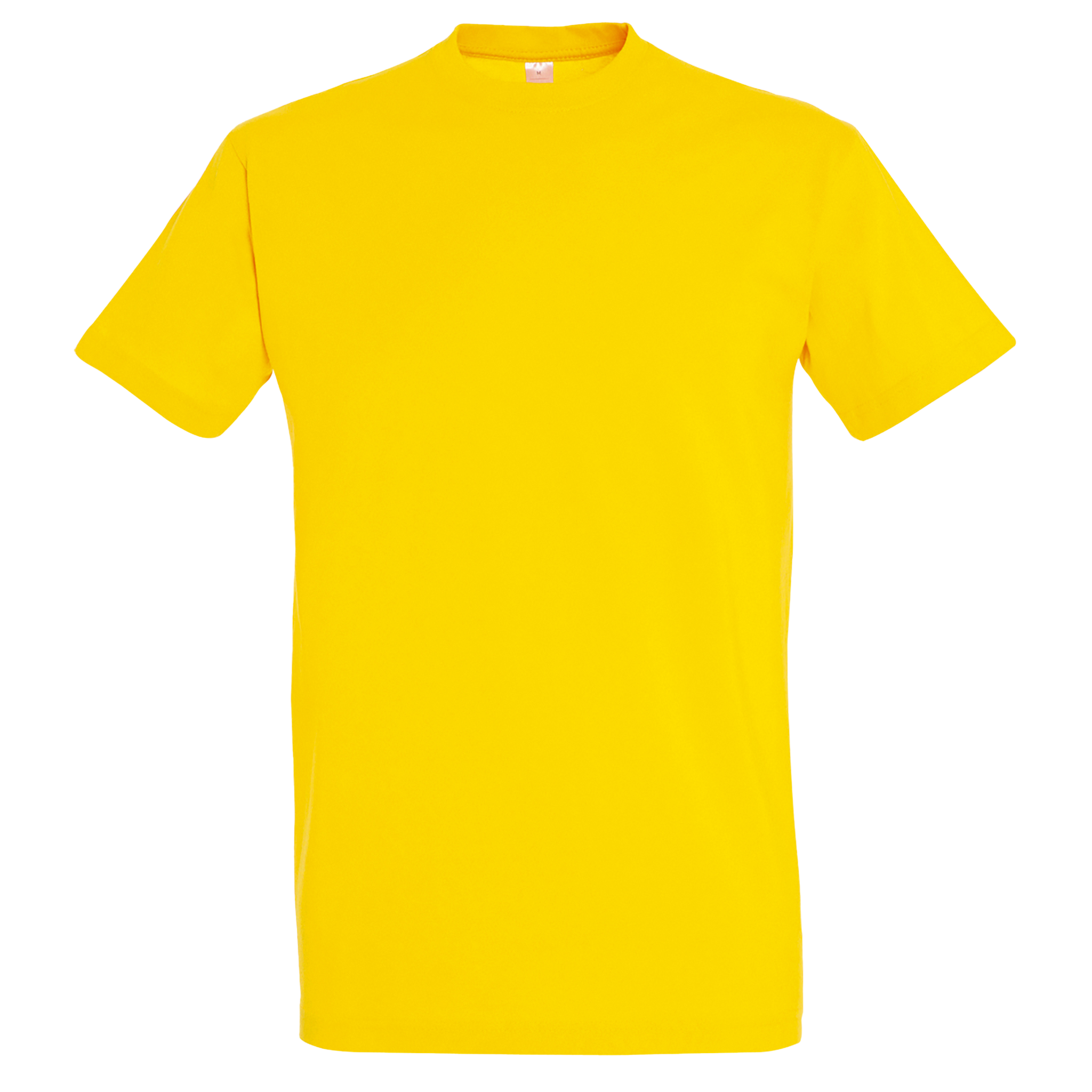 Sol's classic men's T-shirt in imperial style, shown in black with a crew neckline and short sleeves.