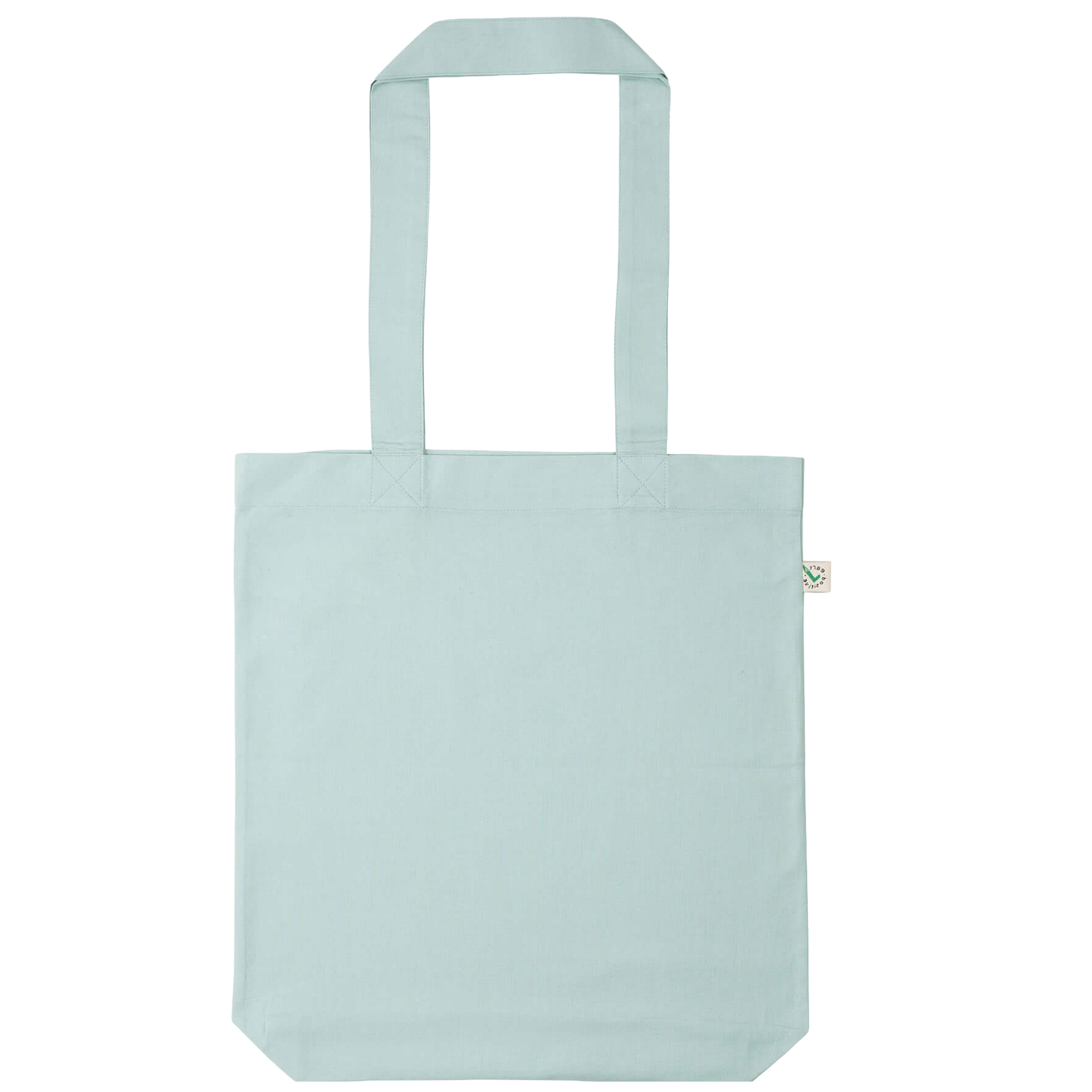Earth Positive® Soma Fashion Tote Bag EP75 in slate green, front view showing durable cotton material and stylish design.