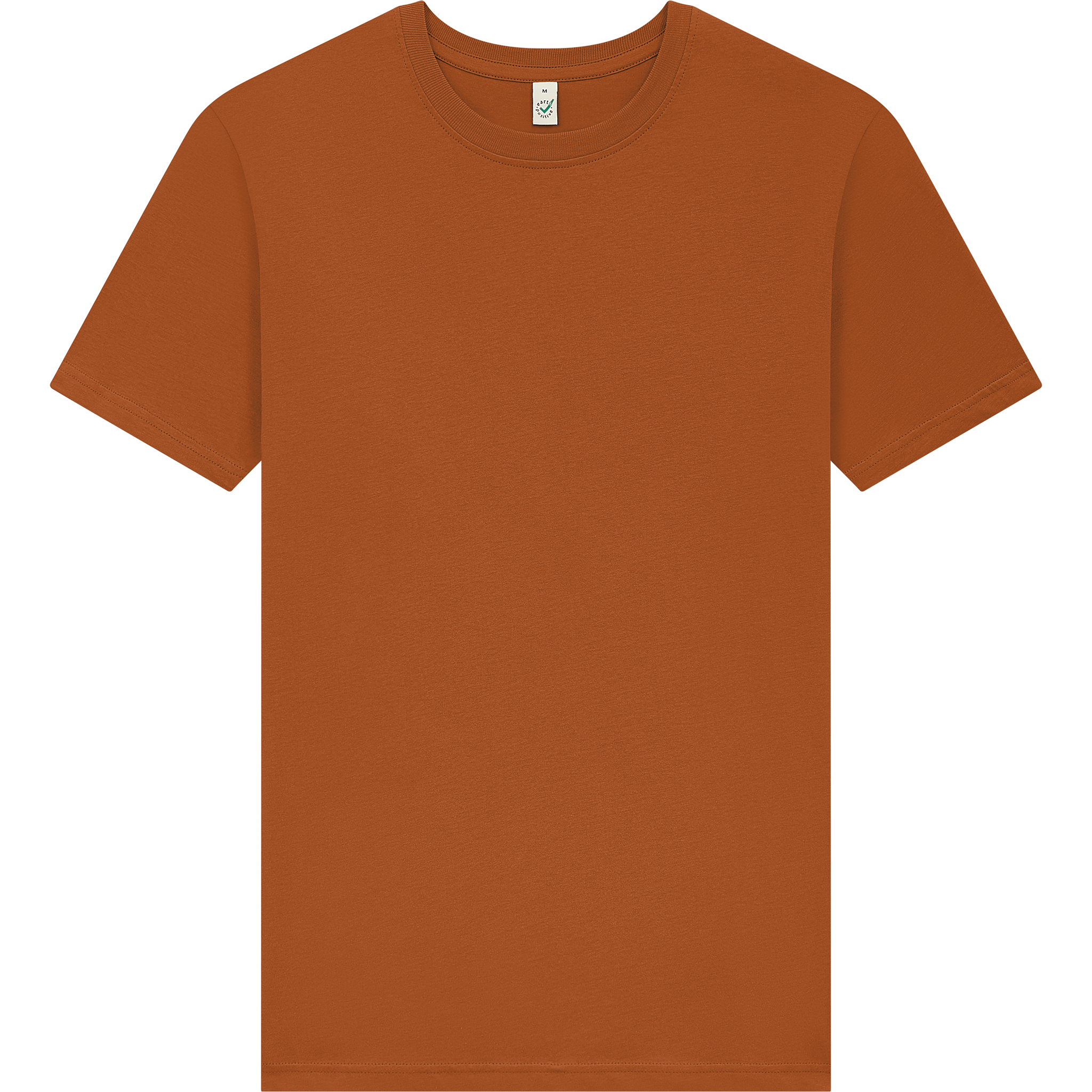 Earth Positive® Jersey T-Shirt EP01, front view showing classic crew neckline and eco-friendly cotton fabric.