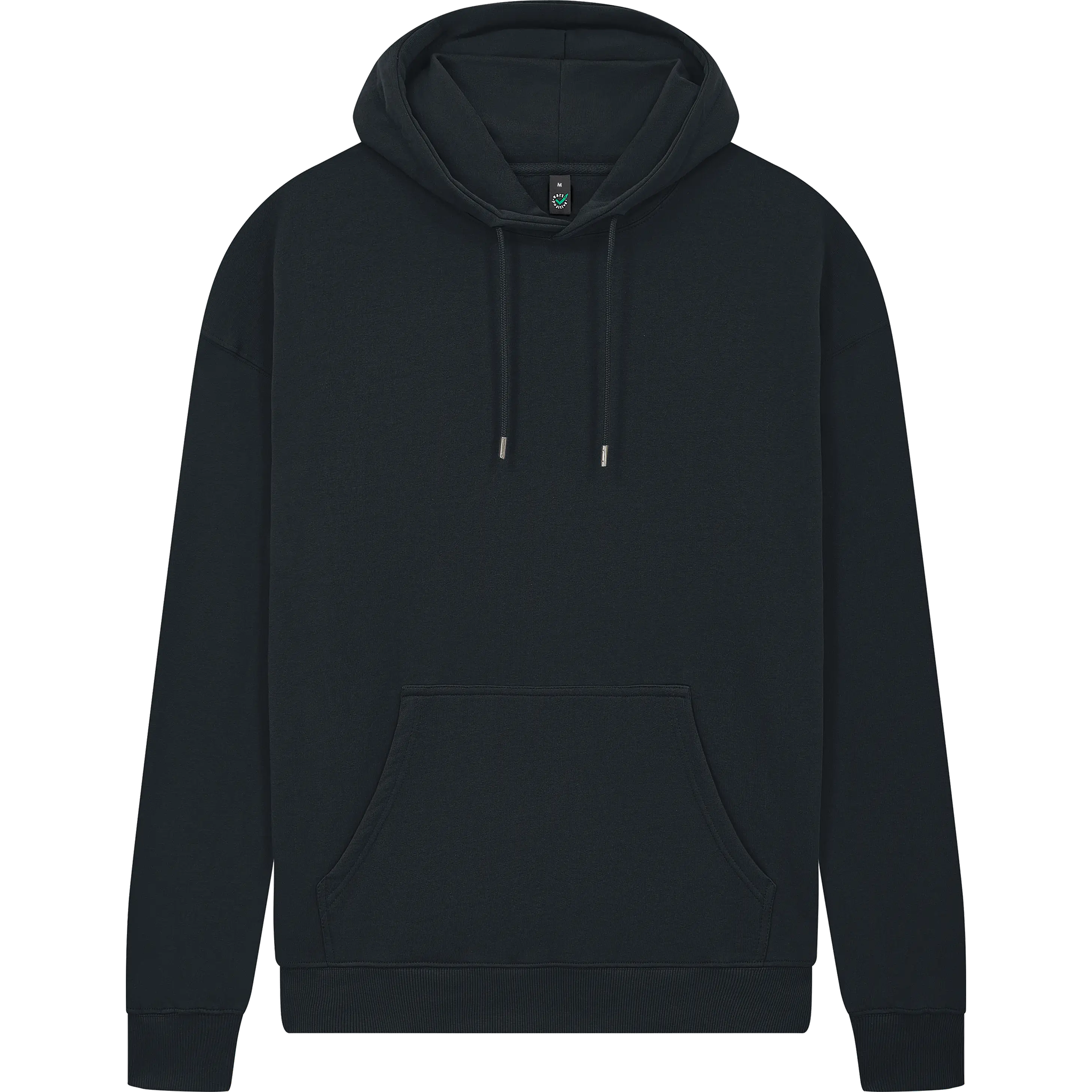 Earth Positive® EP301 pullover hoodie in vibrant blue, front view showing soft fabric and classic hooded design.