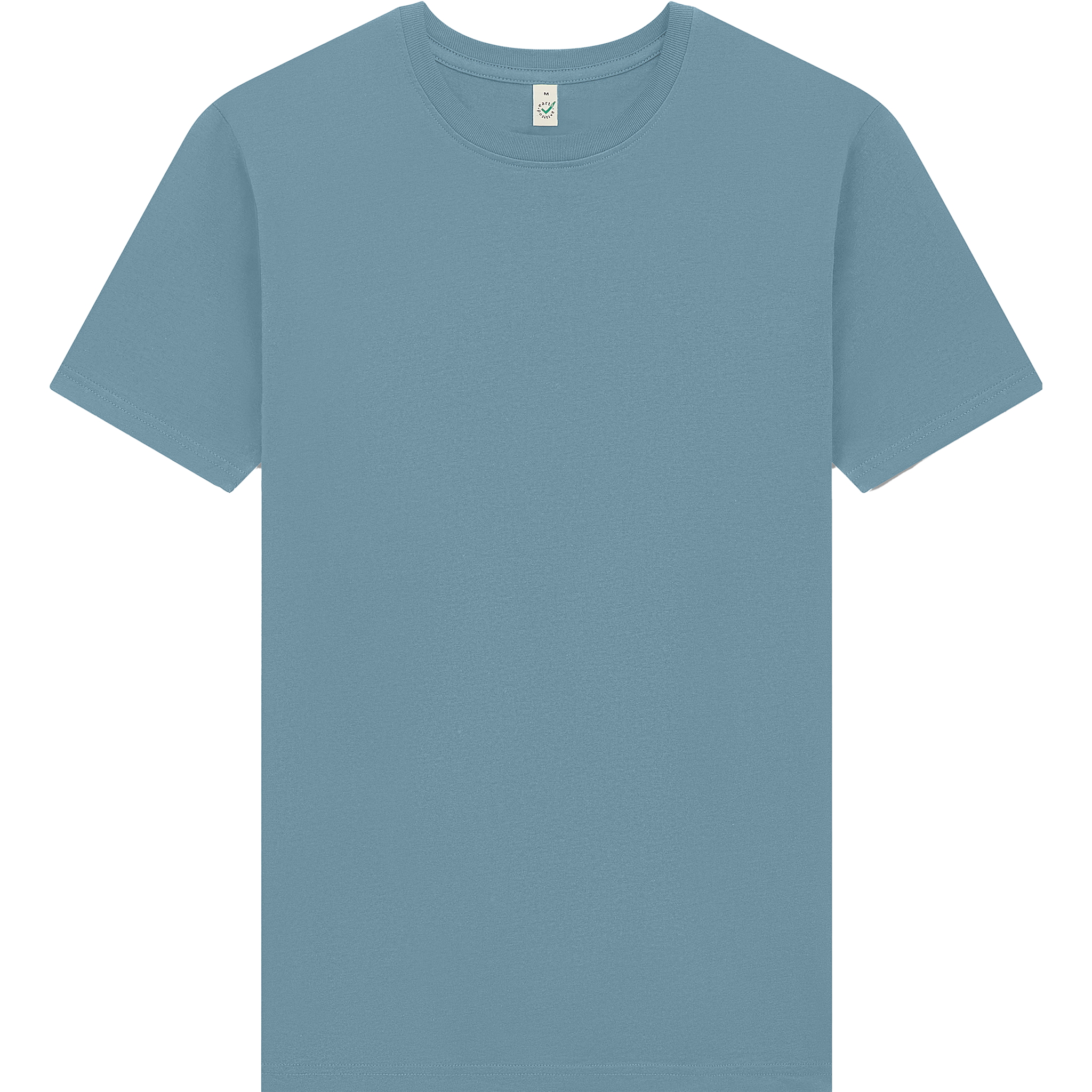Earth Positive® Premium Jersey T-Shirt EP185 front view, soft cotton fabric, classic fit, in vibrant color, with subtle branding details.