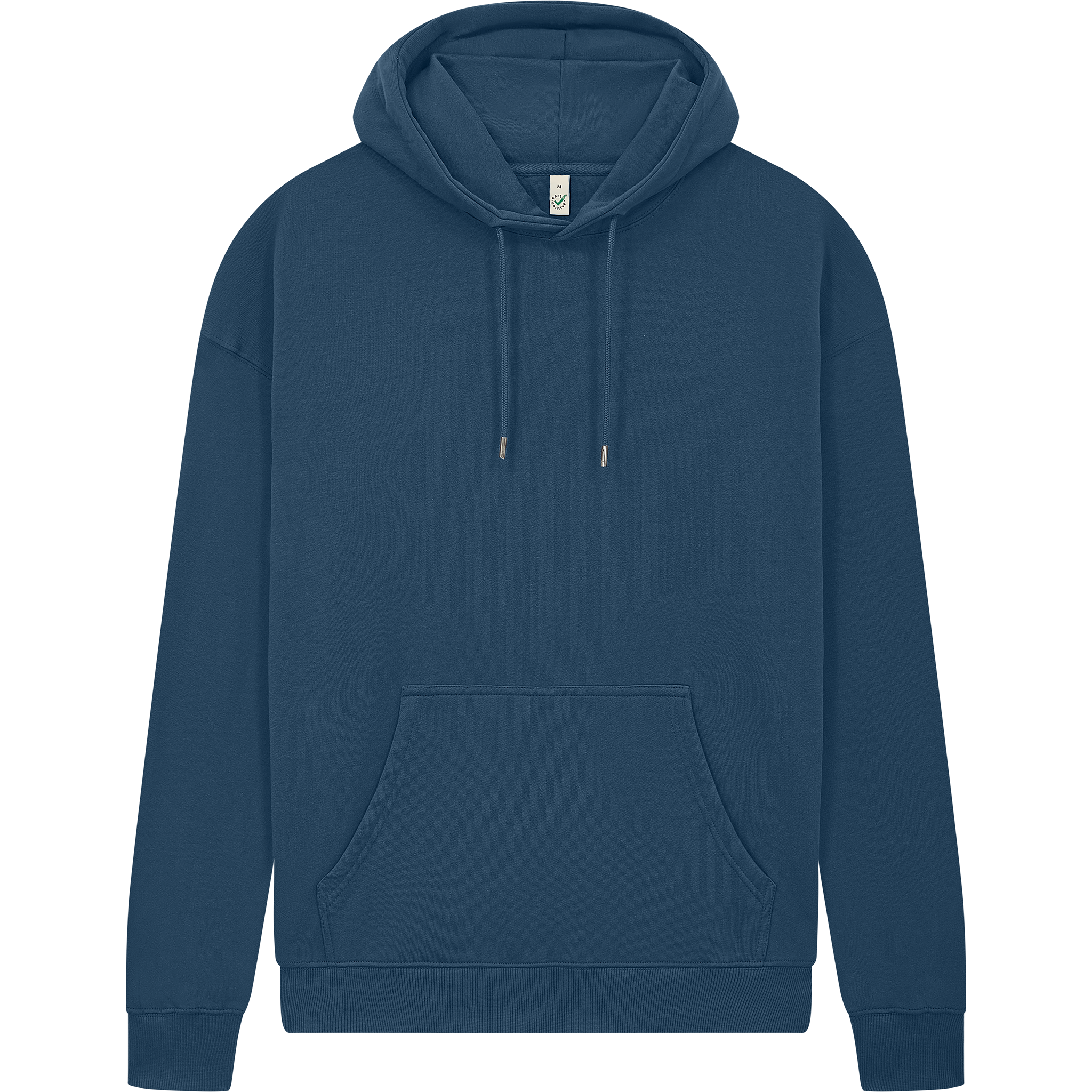 Earth Positive® EP301 pullover hoodie, front view showing soft fabric and classic fit in a natural color.