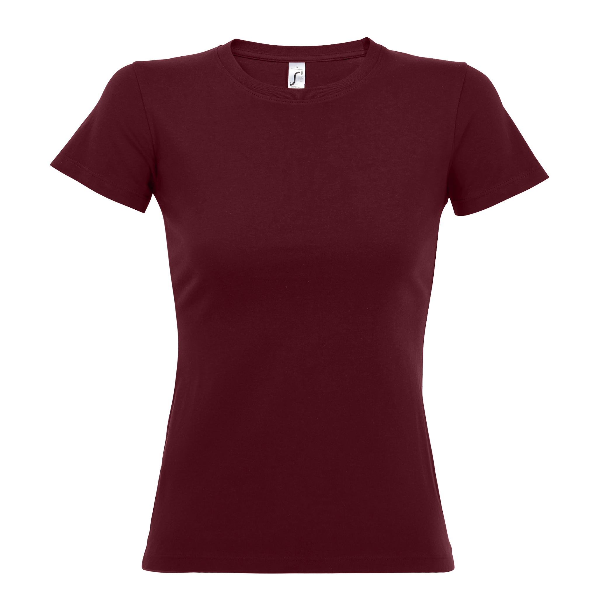 Sols Imperial Women classic fit T-shirt for women, shown in soft fabric with a round neckline and short sleeves.