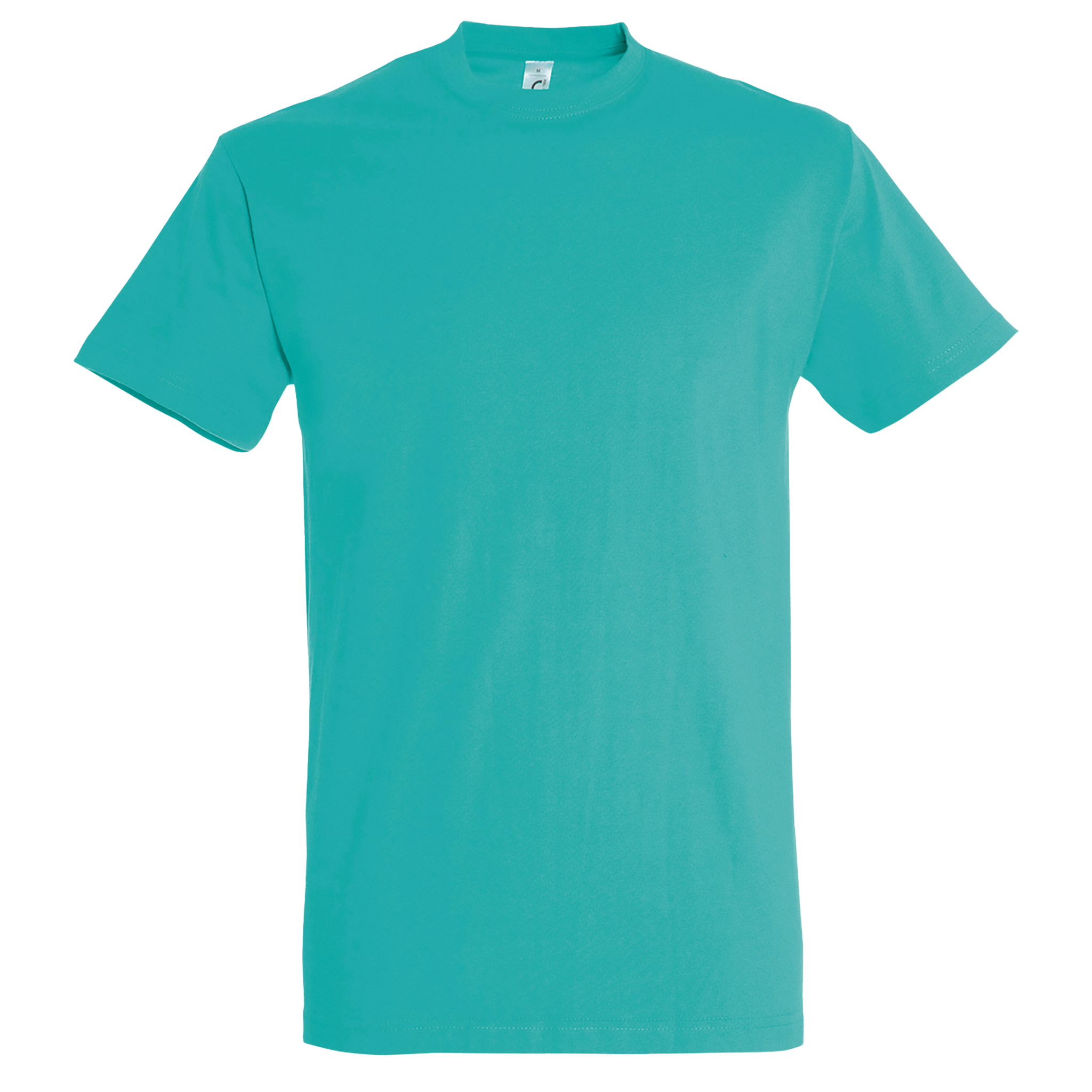 Sol's classic fit men's T-shirt in black, featuring a simple crew neck and short sleeves, casual and versatile for everyday wear.