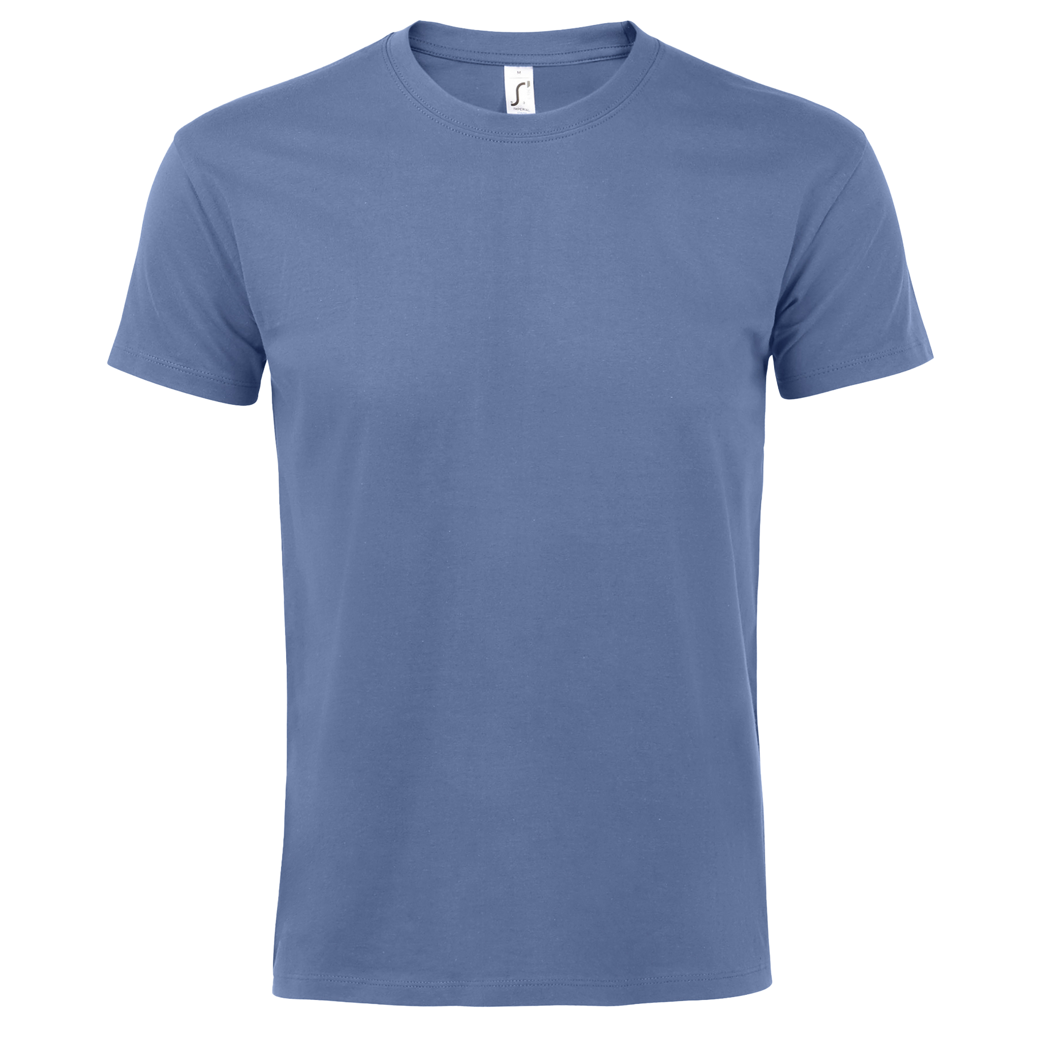 Men's classic fit T-shirt by Sols, featuring a simple design and comfortable cotton fabric, shown on a white background.