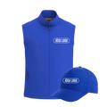 RUDENS KOMPLEKTS - 3 SLĀŅU SOFTSHELL VESTE UN CEPURE AR JŪSU LOGO