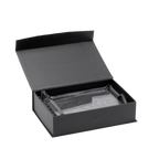 Elegant glass award with laser engraving, perfect for a special gift, showcasing intricate design and high-quality craftsmanship.