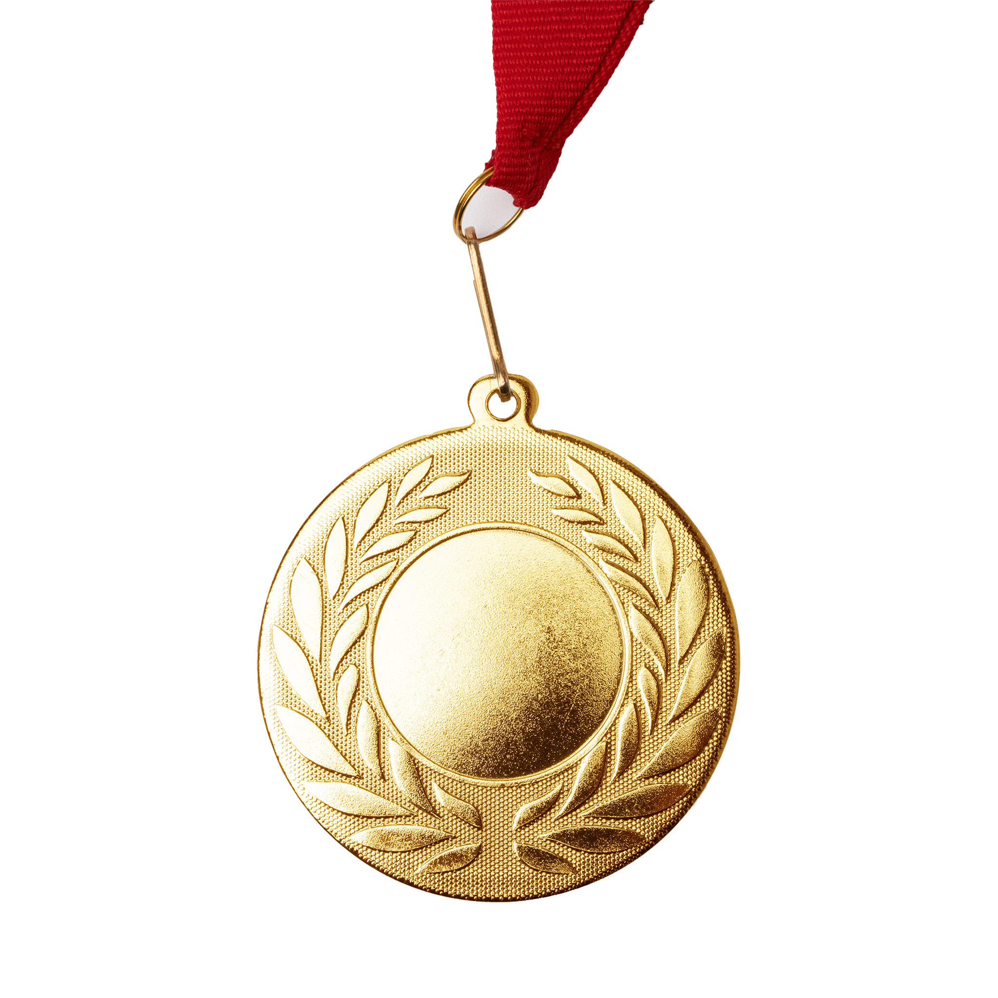 Personalized metal medal with laser engraving, ideal as a custom gift, featuring detailed craftsmanship and a polished finish.