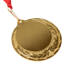 Large premium medal with laser engraving, ideal as a gift, featuring detailed craftsmanship and a polished finish.
