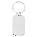 Personalized military-style necklace with laser engraving, showcasing detailed design and custom engraving on a durable chain.