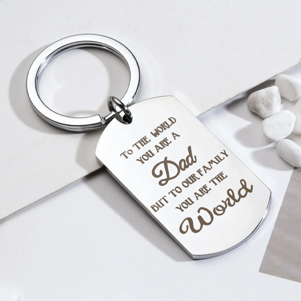 Personalized military-style pendant with laser engraving from Kombis, showcasing detailed design and custom inscription.