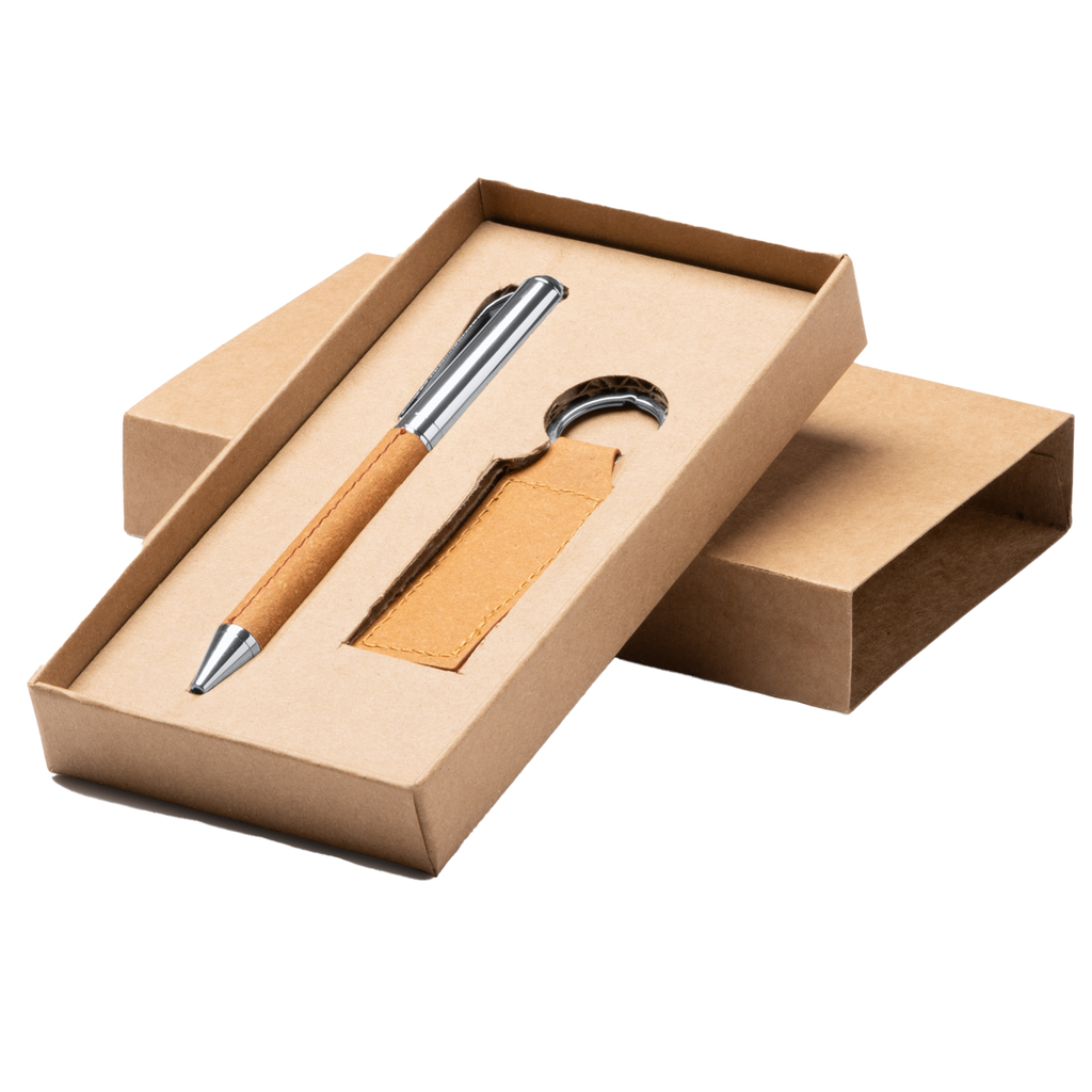 Kombis premium gift set with three-piece laser-engraved gift box, elegant packaging for special occasions.