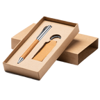 Kombis premium gift set with three-piece laser-engraved gift box, elegant packaging for special occasions.