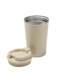 Kombis premium 450 ml termokrūze ar lāzergravējumu, dāvana, ar stilīgu dizainu, piemērota siltu dzērienu baudīšanai.