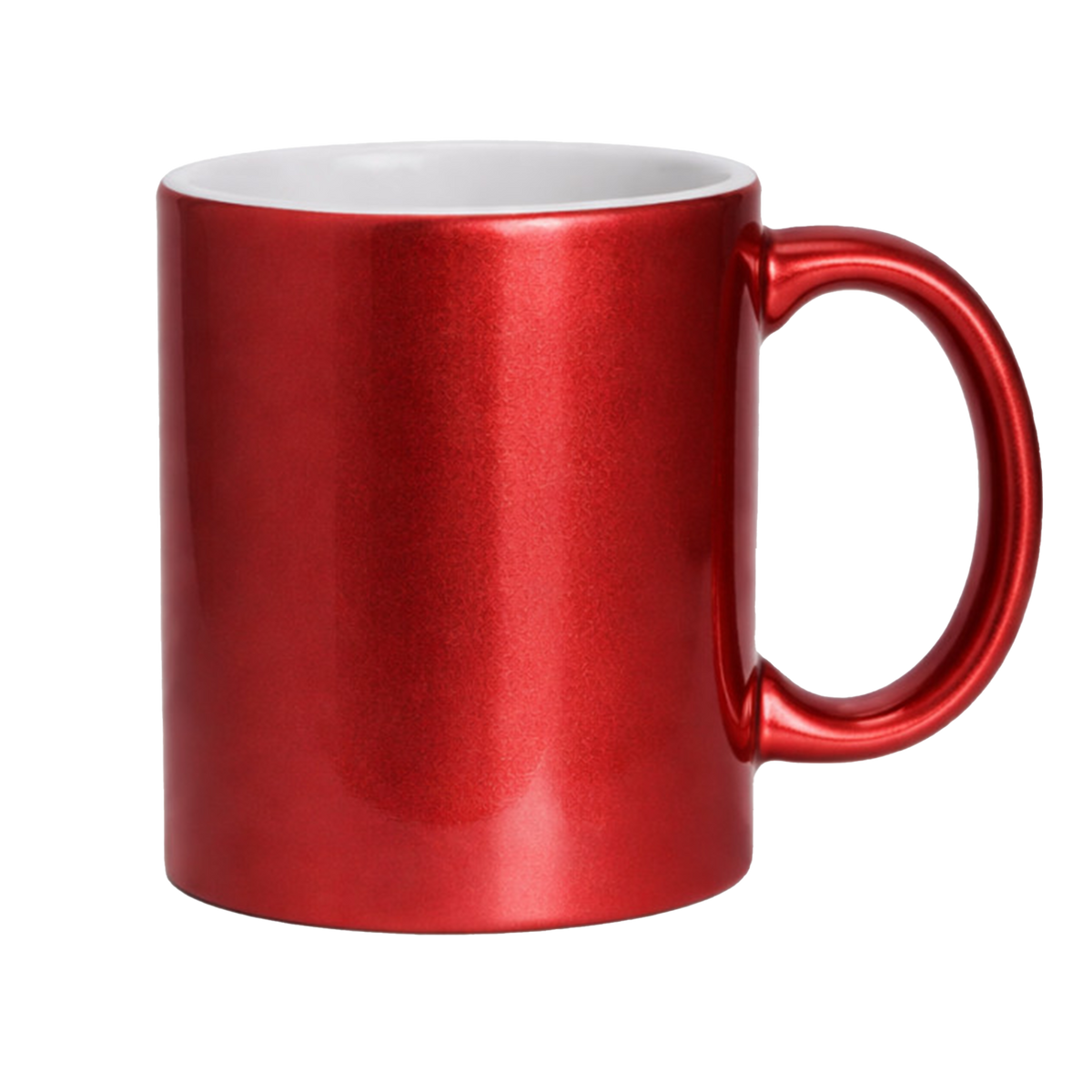 Sarkanas krāsas sublimācijas krūze ar apdruku, 330ml