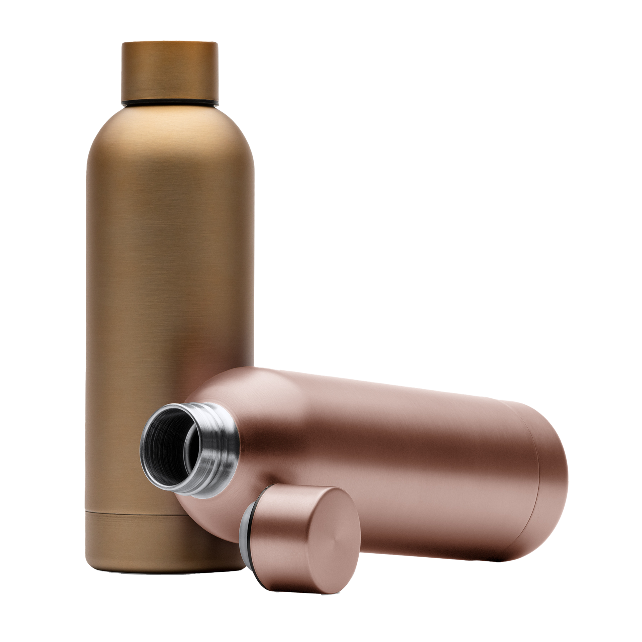 Kombis 550ml premium stainless steel thermos with laser engraving, ideal gift, showing sleek design and durable construction.