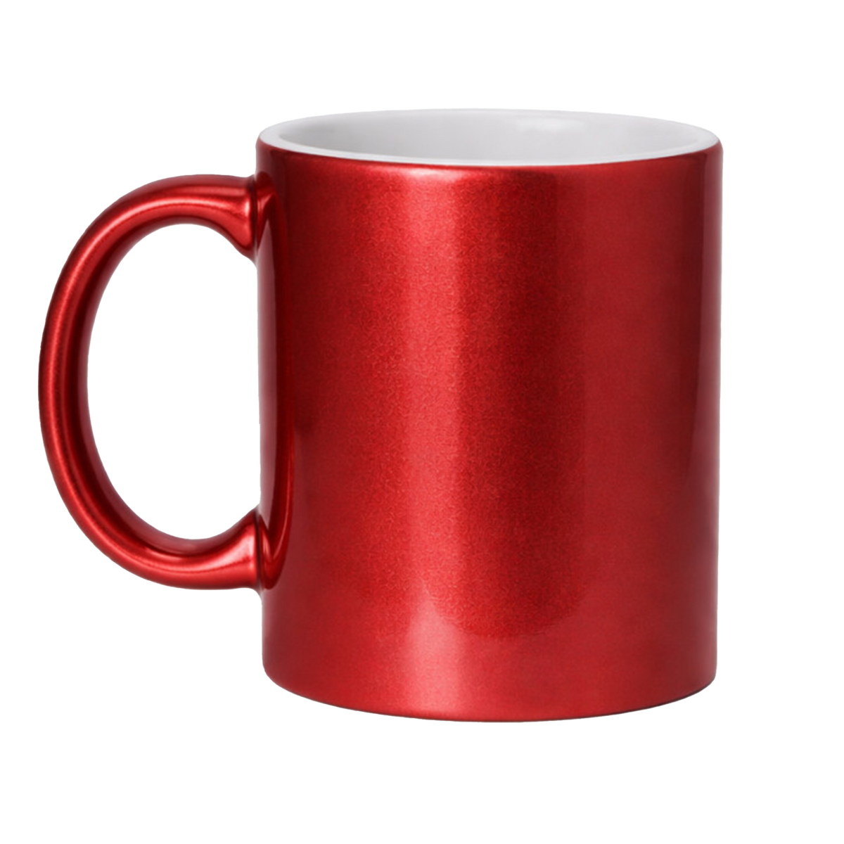 Sarkanas krāsas sublimācijas krūze ar apdruku, 330ml