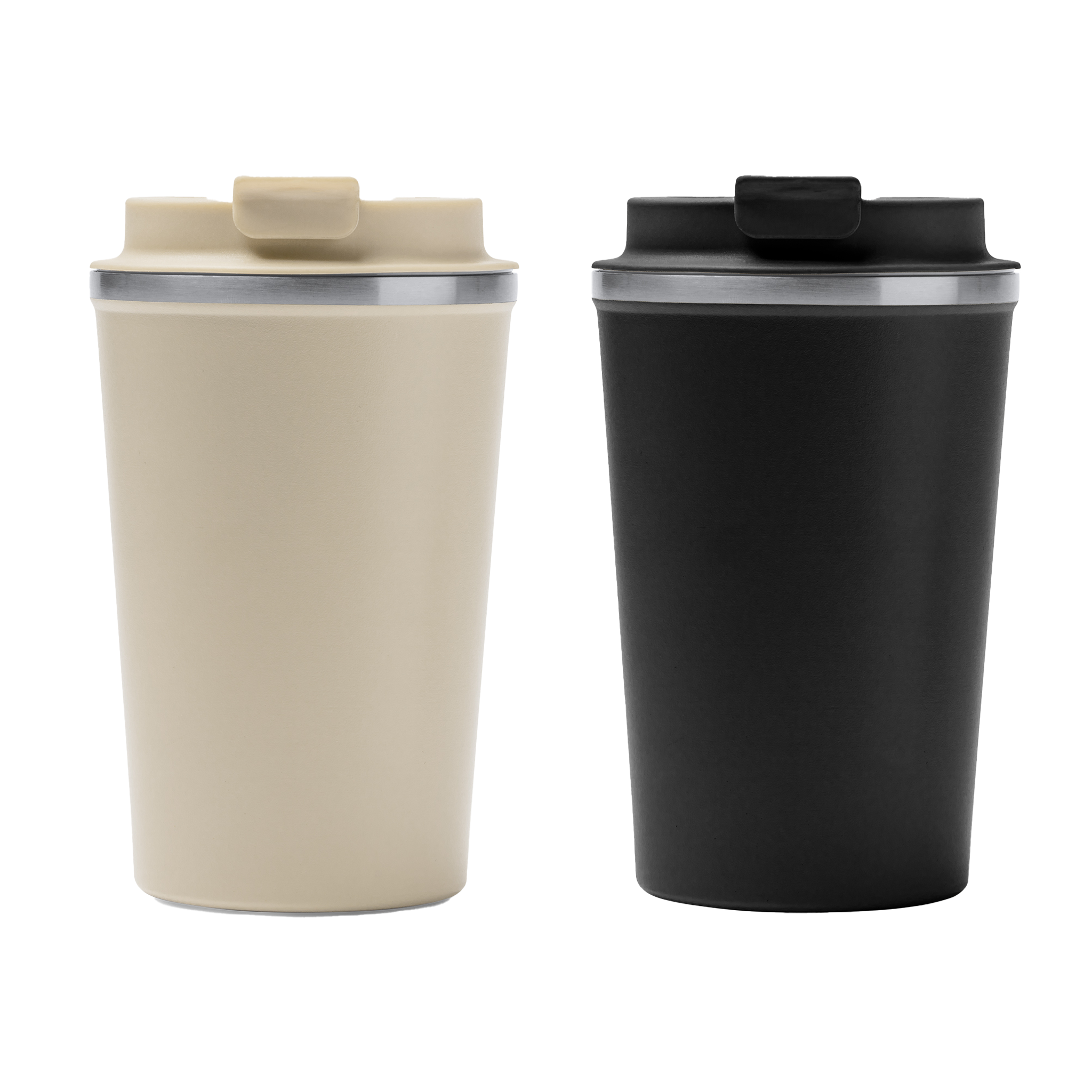 Kombis premium 450ml termo krūze ar lāzergravējumu, dāvana, ar ērtu rokturi un izturīgu stikla dizainu.