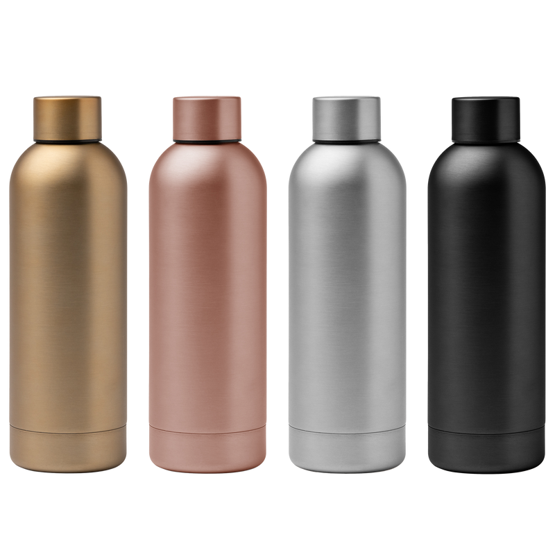 Kombis premium stainless steel 550ml insulated thermos with laser engraving, ideal as a gift for hot and cold beverages