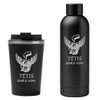 Lāzergravēta termo krūze / pudele "Tētis – dzinējs visam"