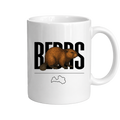 Kombis Meža iemītnieki krūze "Bebrs" with beaver illustration, ceramic mug featuring a woodland animal design.