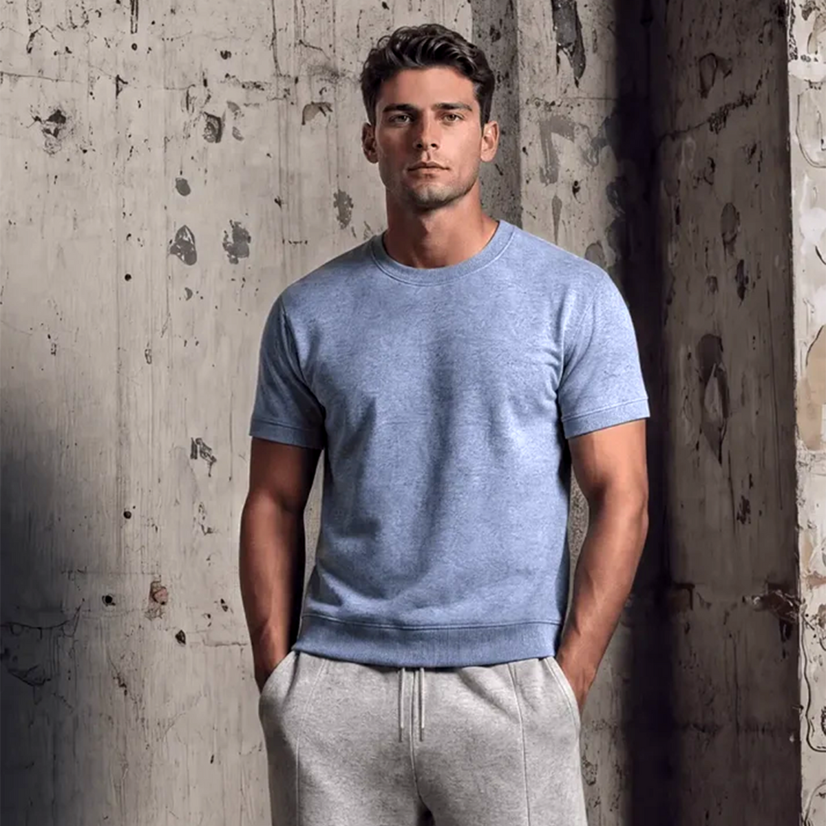 Earth Positive® Short Sleeve Sweatshirt EP312