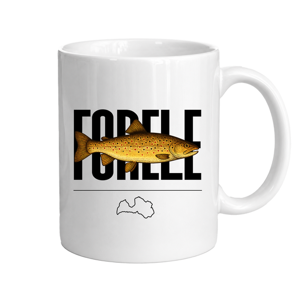 Makšķernieka loms krūze "Forele"