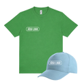 BĒRNU T-KREKLS UN CEPURE AR JŪSU LOGO