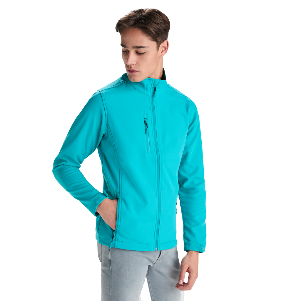 Divslāņu vīriešu softshell jaka NEBRASKA - Kombis