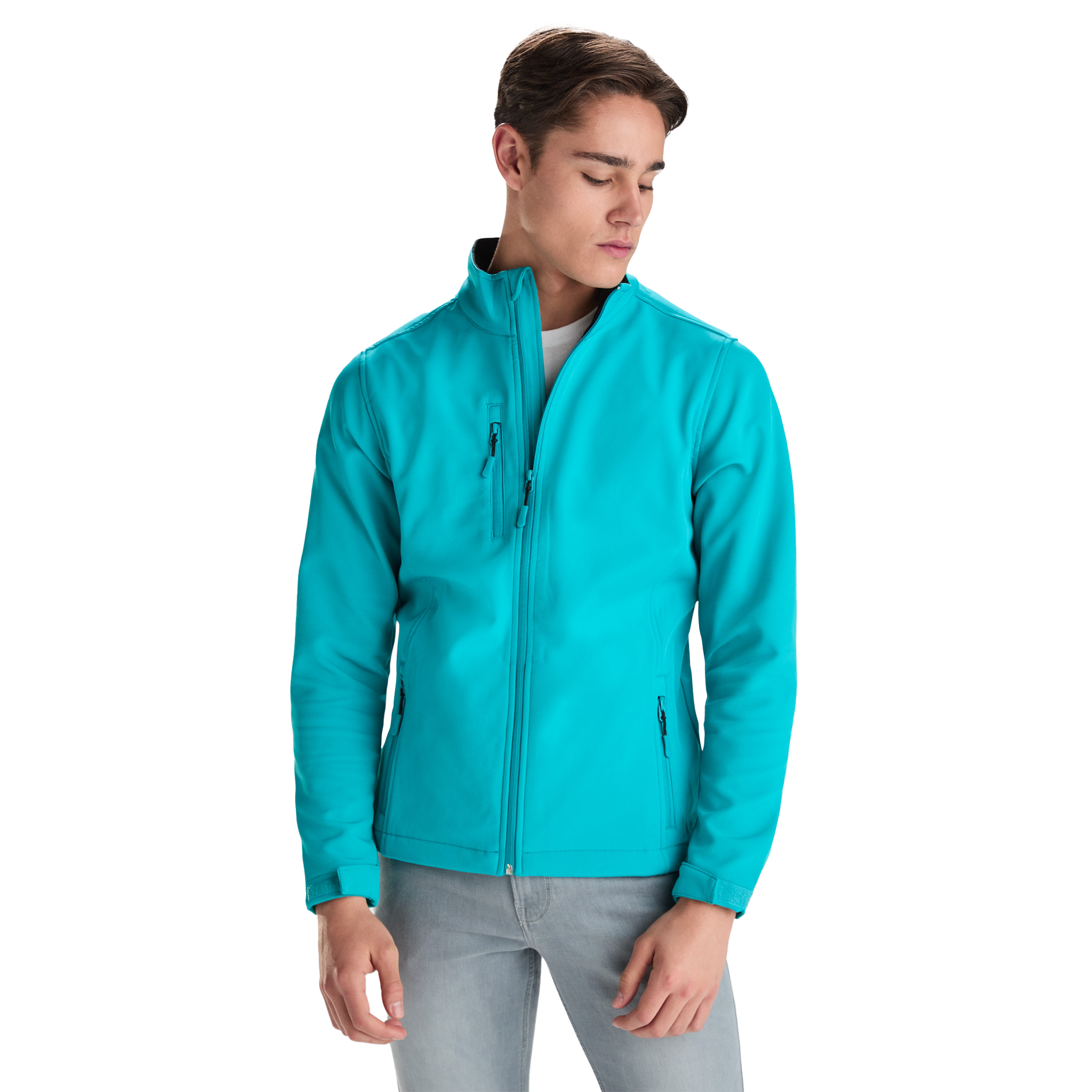 Divslāņu vīriešu softshell jaka NEBRASKA - Kombis