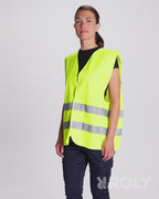 Sertificēta drošības veste ar Velcro aizdari SIRIO
