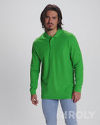Klasiskais vīriešu kokvilnas polo krekls ar garām piedurknēm ESTRELLA L/S