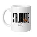 Kombis Meža Iemītnieki Krūze "Staltbriedis" featuring a detailed forest animal design on a ceramic mug.