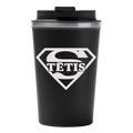Lāzergravēta termo krūze / pudele "Supertētis"