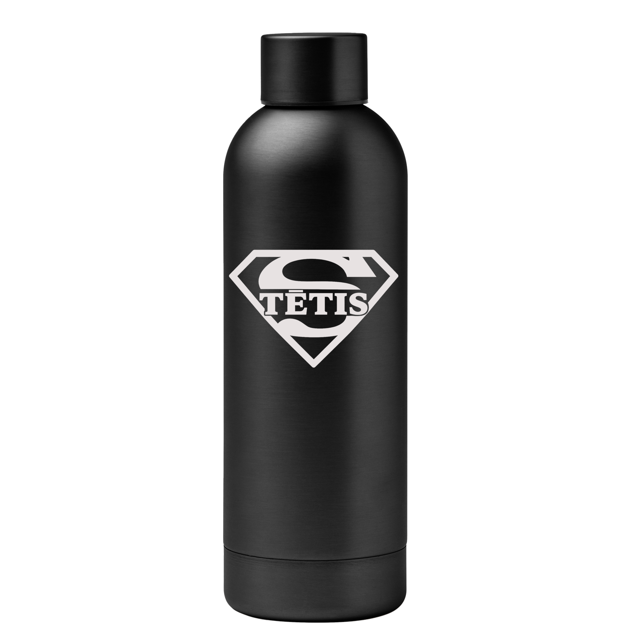 Lāzergravēta termo krūze / pudele "Supertētis"